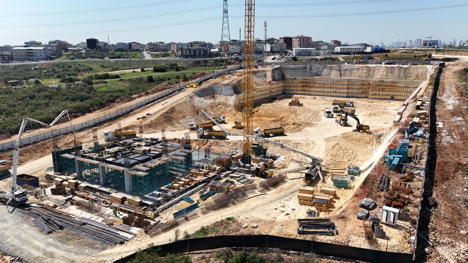 Mart 2026 hava çekimi 2